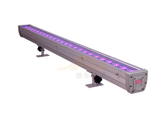 iluminación al aire libre impermeable ULTRAVIOLETA de la luz LED de la etapa de luz de la lavadora de la pared de 24*3W IP65