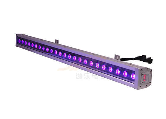 iluminación al aire libre impermeable ULTRAVIOLETA de la luz LED de la etapa de luz de la lavadora de la pared de 24*3W IP65