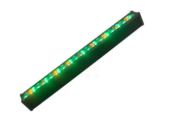 Luz de oscurecimiento linear de la pared del lavado de IP65 60hz 72*3W RGBWA LED