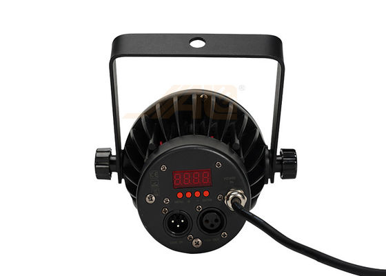El vatio RGBW 4 de IP20 DMX 50 en 1 par del LED puede enciende tiempo de la vida 100000h