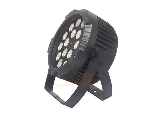 Luces planas impermeables de la poder del par de 18PCS LED para el partido de disco KTV