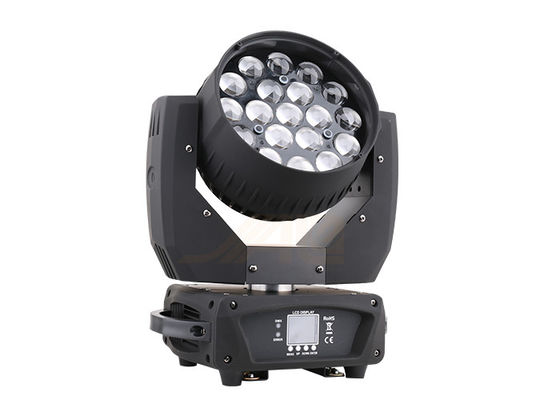 haz principal 4 del enfoque móvil de 19x15W LED en luces de 1 disco