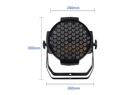 7CH 72x3w RGBW llevó par puede efectuar la luz para Ktv