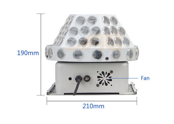 Luz llevada RGB de la etapa de DMX 512 220V 30 w para el disco de DJ