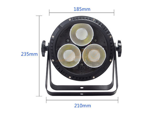 lámpara colorida del par de la demostración de la prenda impermeable de 5600K 3x50w LED de la luz blanca del par