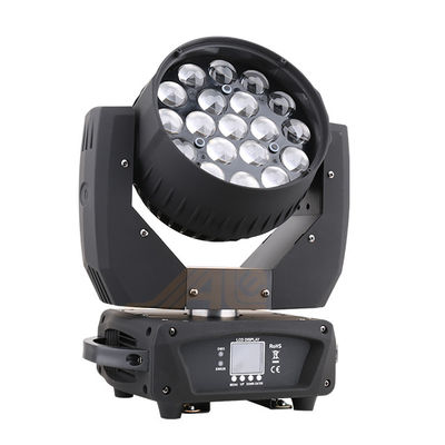 19*12W luz principal de mudanza de la lente 8° LED para el club nocturno