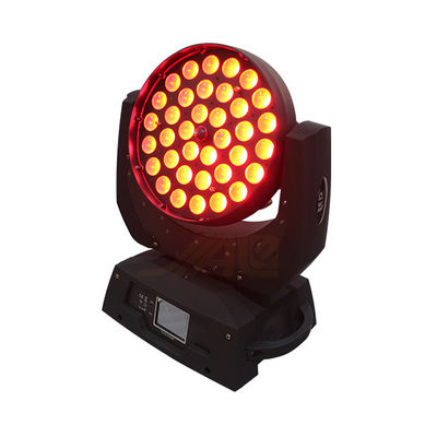 DMX512 luz principal de mudanza de la etapa 36*12W LED con el enfoque
