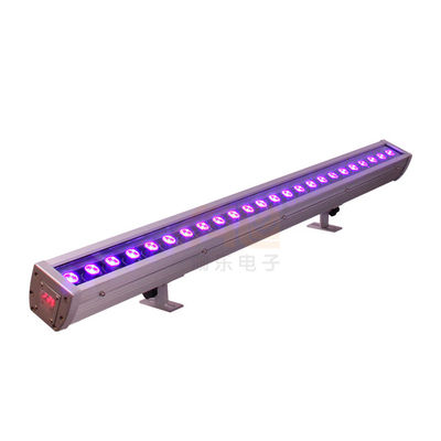 lavadora ULTRAVIOLETA de la pared del RGB LED de la prenda impermeable de 24*3W DMX para casarse el juego