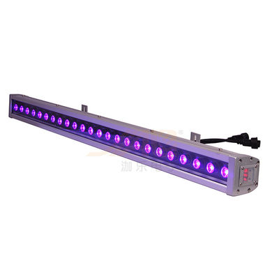 lavadora ULTRAVIOLETA de la pared del RGB LED de la prenda impermeable de 24*3W DMX para casarse el juego