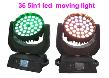 Luz principal móvil de DMX RGBW 36 x 10w LED para la iluminación de la etapa del concierto/del teatro