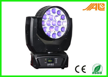 Pequeña etapa que enciende 19 * 12W cabezas móviles del punto principal móvil de la luz/LED del haz LED