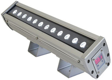 IP65 luz DMX512 3Ch/6CH de la etapa al aire libre del lavado de la pared de la prenda impermeable 12 x 8w RGBW LED