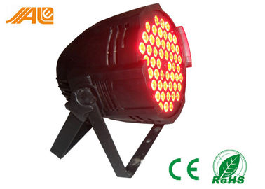 El alto par del lumen 54PCS 3W LED puede las luces que el multicolor de iluminación DJ del par 64 efectúa el control ligero CE&RoHS de 162W DMX 512 la lámpara
