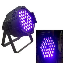 el par ULTRAVIOLETA de 36pcs 3W LED puede etapa profesional de las luces que enciende la CA 110V - 240V DMX512 8CH