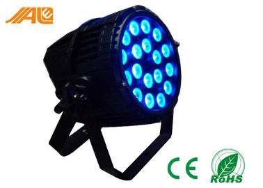 1IP65 superiores 18 x 15w RGBWA 6in1 ULTRAVIOLETA impermeabilizan la luz llevada del par para el par de la etapa interior/al aire libre LED pueden las luces