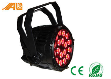 1IP65 superiores 18 x 15w RGBWA 6in1 ULTRAVIOLETA impermeabilizan la luz llevada del par para el par de la etapa interior/al aire libre LED pueden las luces