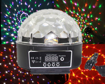 20W DMX llevó la CA mágica cristalina 110V - 250V de la luz de la etapa del disco del efecto del Rgb de la luz de la bola