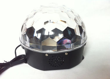 20W DMX llevó la CA mágica cristalina 110V - 250V de la luz de la etapa del disco del efecto del Rgb de la luz de la bola