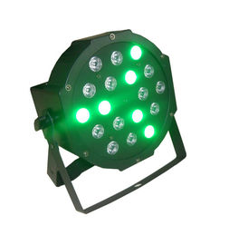 18 x 3W RGB llevaron la luz plana/las luces interiores llevadas 7CH DMX del par de DJ de la etapa del par 64
