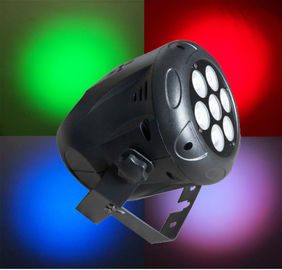 El par de alta calidad del LED puede mini etapa del RGB de las latas del par de las luces 7 x 9w que enciende brillante estupendo para el día de fiesta del concierto
