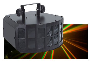RGBW DJ efectúan el efecto mariposa de las luces 35W que se enciende con la luz doble de Derby