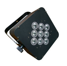 la batería de 9W 10W 15W actúa la iluminación profesional de la etapa del LED del par de la luz inalámbrica de las latas