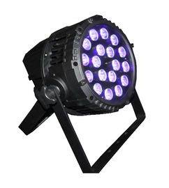 El par al aire libre ULTRAVIOLETA de IP65 18 x 15w RGBWA 6in1 LED puede encender la iluminación profesional de la etapa