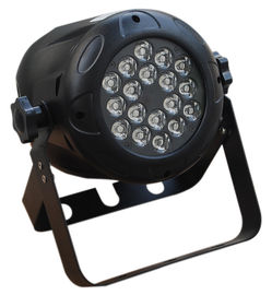 El plástico interior de 18 x 3W llevó el par brillo ligero de los accesorios de iluminación de la etapa de DJ/del disco alto