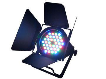 El PAR multi llevado Rgb del punto del Pin del par 64 LED del Barndoor 36 x 3W de DMX 512 puede efectuar luces