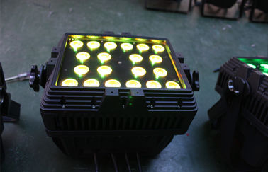 12 x 15w RGB 3 en 1 equipo de iluminación de la etapa al aire libre de la luz del lavado de la pared del LED para el disco/DJ