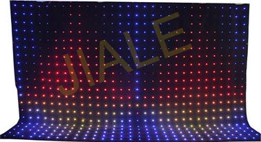 los 4x6m Rgb 3in1 llevaron la decoración del contexto de la cortina/el accesorio video de la etapa