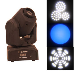 la mini iluminación principal móvil llevada/el disco de la etapa del gobo 10watt enciende 50HZ/60HZ