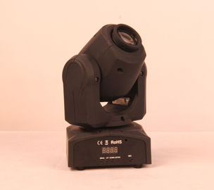 la mini iluminación principal móvil llevada/el disco de la etapa del gobo 10watt enciende 50HZ/60HZ