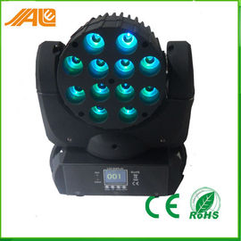 12 x 10w Rgbw 4in1 DJ efectúan alto brillo llevado lavado principal móvil
