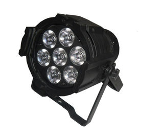 7 x 10w Rgbw 4in1 llevaron luces móviles de la etapa del disco de la cabeza 64/luces de la boda