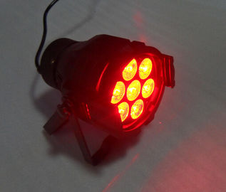 7 x 10w Rgbw 4in1 llevaron luces móviles de la etapa del disco de la cabeza 64/luces de la boda
