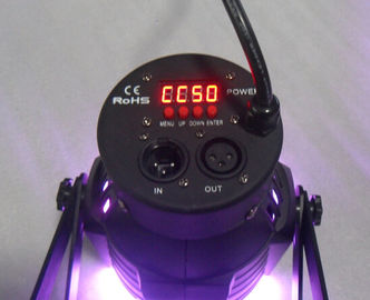 7 x 10w Rgbw 4in1 llevaron luces móviles de la etapa del disco de la cabeza 64/luces de la boda