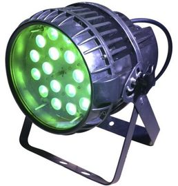 El par al aire libre de la luz 18 x 10w Rgbw Ip65 del enfoque puede efectuar las luces 110V - 240V