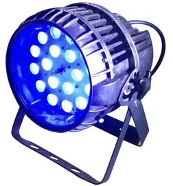 El par al aire libre de la luz 18 x 10w Rgbw Ip65 del enfoque puede efectuar las luces 110V - 240V