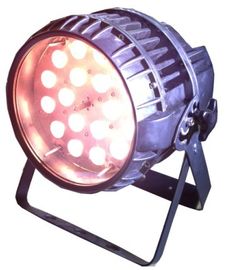 El par al aire libre de la luz 18 x 10w Rgbw Ip65 del enfoque puede efectuar las luces 110V - 240V