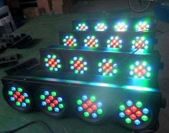 Se enciende larga/de la anteojera de la etapa del disco de 48pcs 3W Rgb luces llevadas DJ de la barra