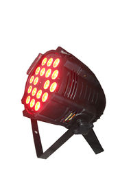 El nuevo par puede encender la luz llevada 6in1 ultravioleta de la etapa del disco del par de 18pcs 15w Rgbwa/la luz del par de Dmx