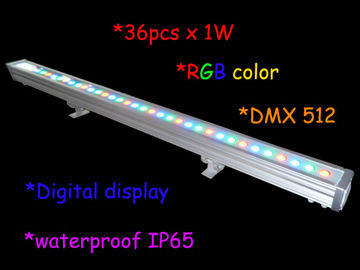lavadora llevada al aire libre ip65 de la pared de la longitud 36pcs 3W Rgb de 1000m m/decoración ligera de la etapa