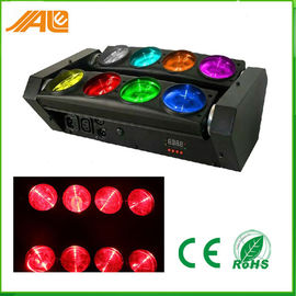 DMX512 RGBW 4in1 8 observa la luz principal móvil del haz LED de la araña/la luz giratoria de la etapa