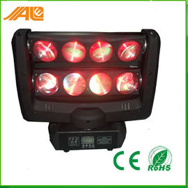 Efectúe el efecto principal móvil ligero llevado Rgbw DMX 512 del haz de la araña 10w