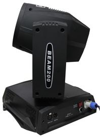 El disco interior que se casa la cabeza móvil de Dmx enciende 200w 5r IP20 con el enfoque