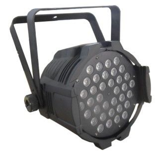36pcs 3W el par llevado Dmx 3ch/7ch del Rgb puede las luces para la demostración/DJ/disco de la etapa