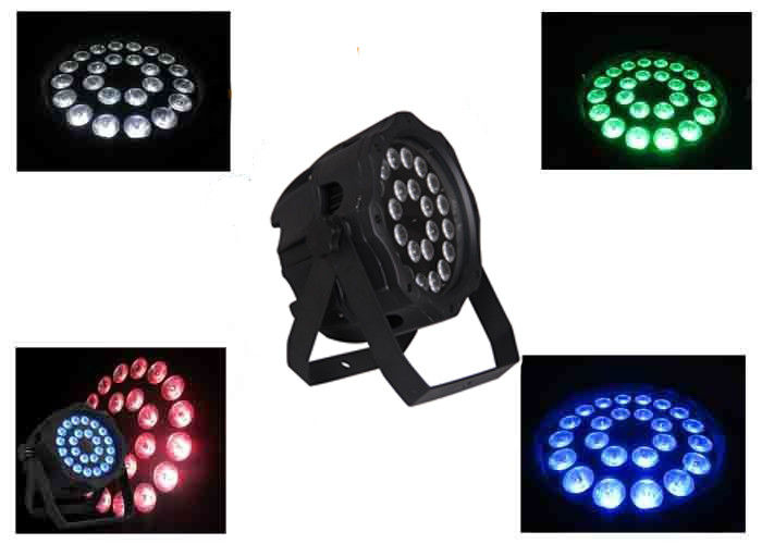 La demostración al aire libre DJ de la etapa de la luz 24*10w del par del poder más elevado LED aporrea Dmx Rgbw