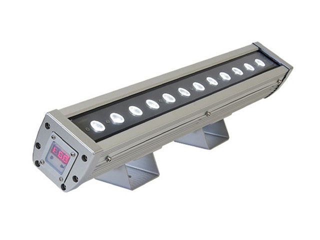 la luz llevada linear de la lavadora de la pared de 12pcs 4w Rgbw llevó las lavadoras Dmx512 4/8ch de la pared