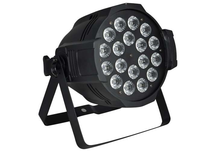 El par del top 1 RGBW LED puede las luces 18pcs 4 en 1 iluminación de la demostración de la etapa